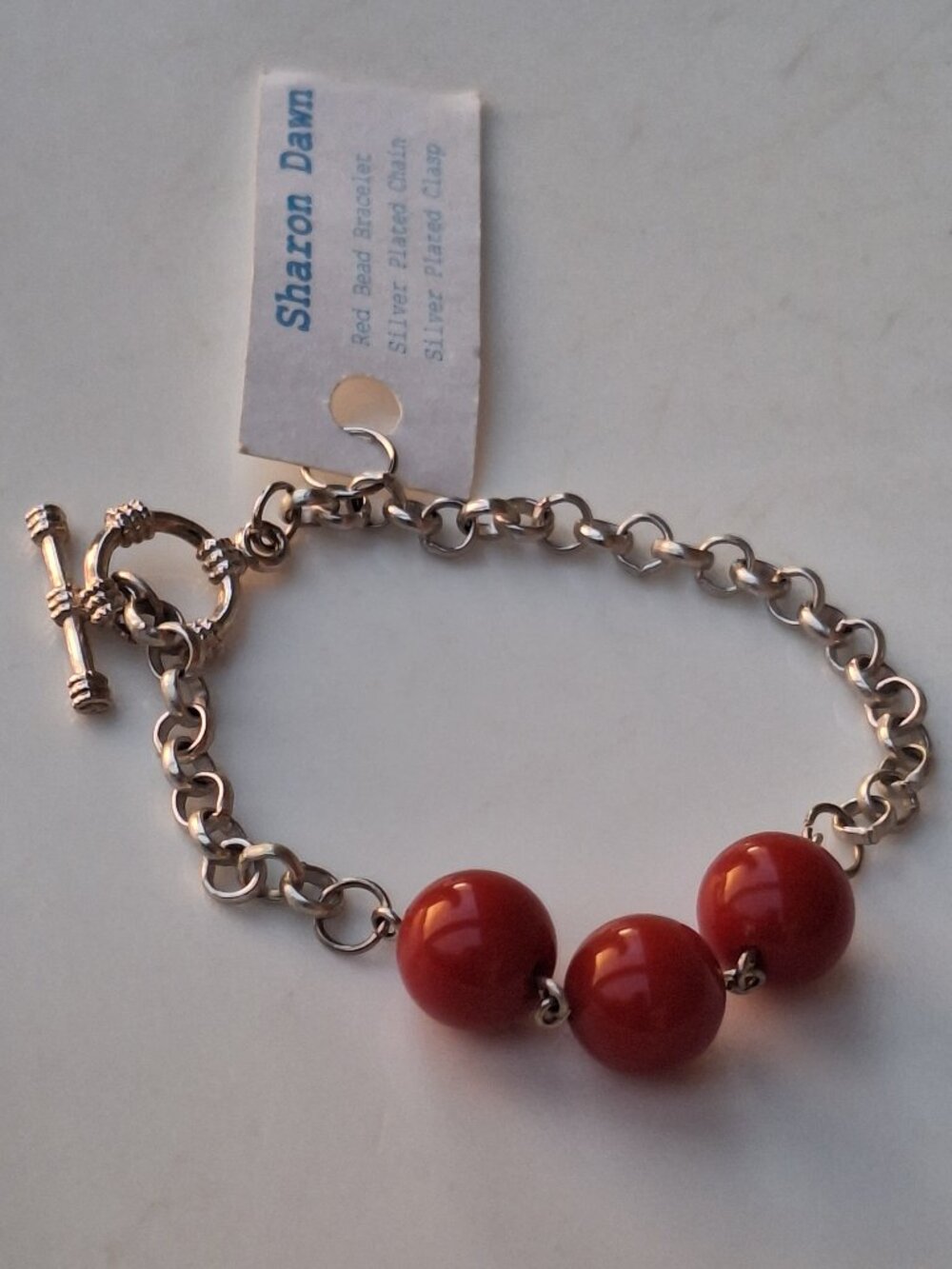 Red Bead Bracelet
